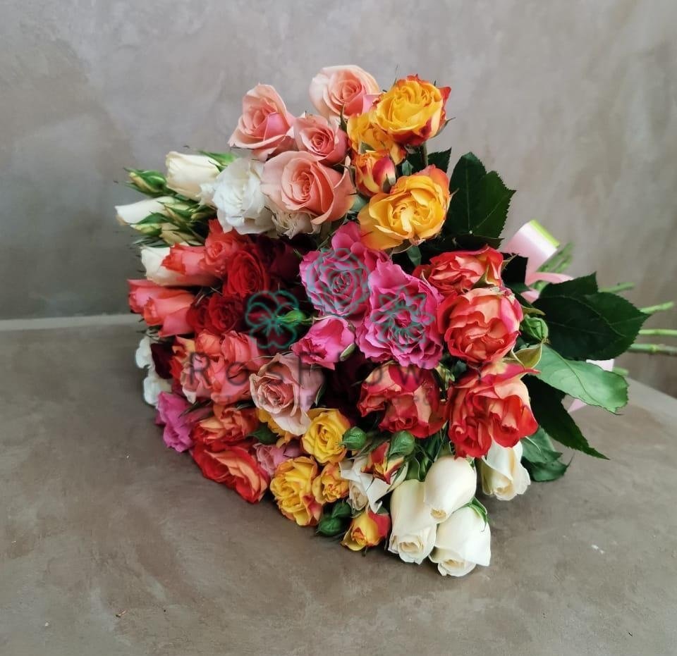 Букет цветов из: Розы в Октябрьском Оренбургская область