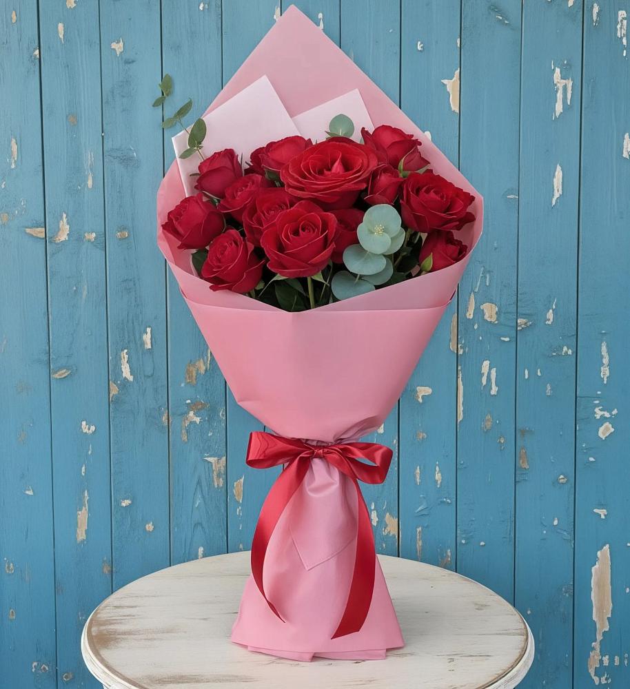 Букет цветов из: Розы в Октябрьском Оренбургская область