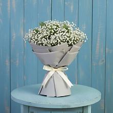 Букет цветов из:  Гипсофила в Октябрьском Оренбургская область