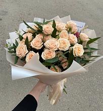 Букет Кремовые розы Латте #REPLACE_PRED# Октябрьском Оренбургская область