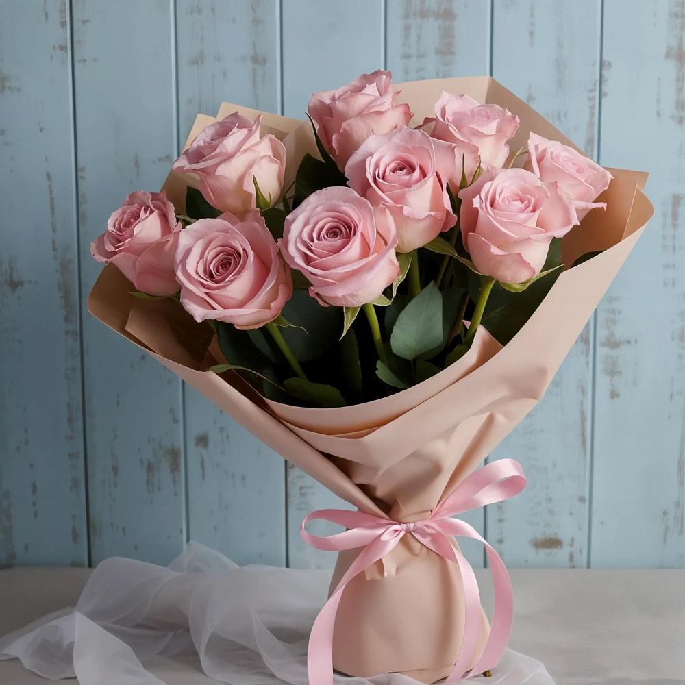 Букет цветов из: Розы в Октябрьском Оренбургская область