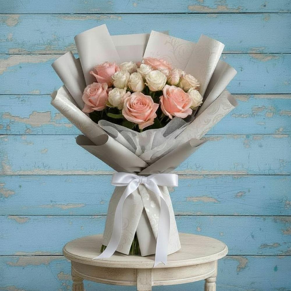 Букет цветов из: Розы в Октябрьском Оренбургская область