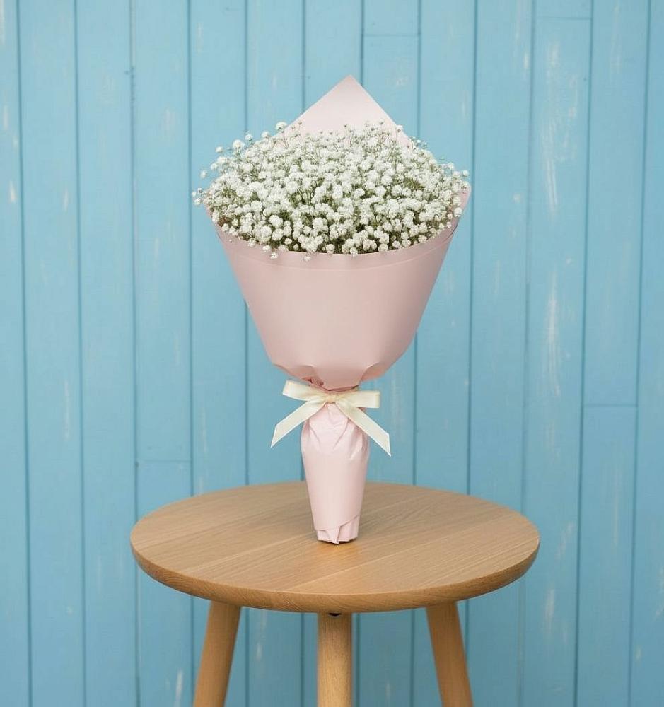 Букет цветов из: Гипсофила в Октябрьском Оренбургская область