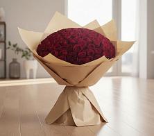 Букет 101 Красная роза в Октябрьском Оренбургская область
