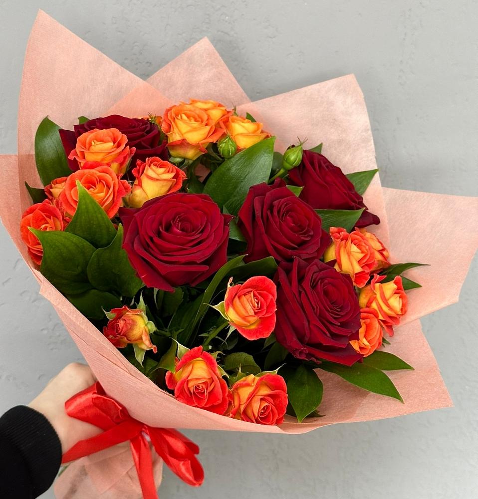 Букет Любовь и восторг в Октябрьском Оренбургская область