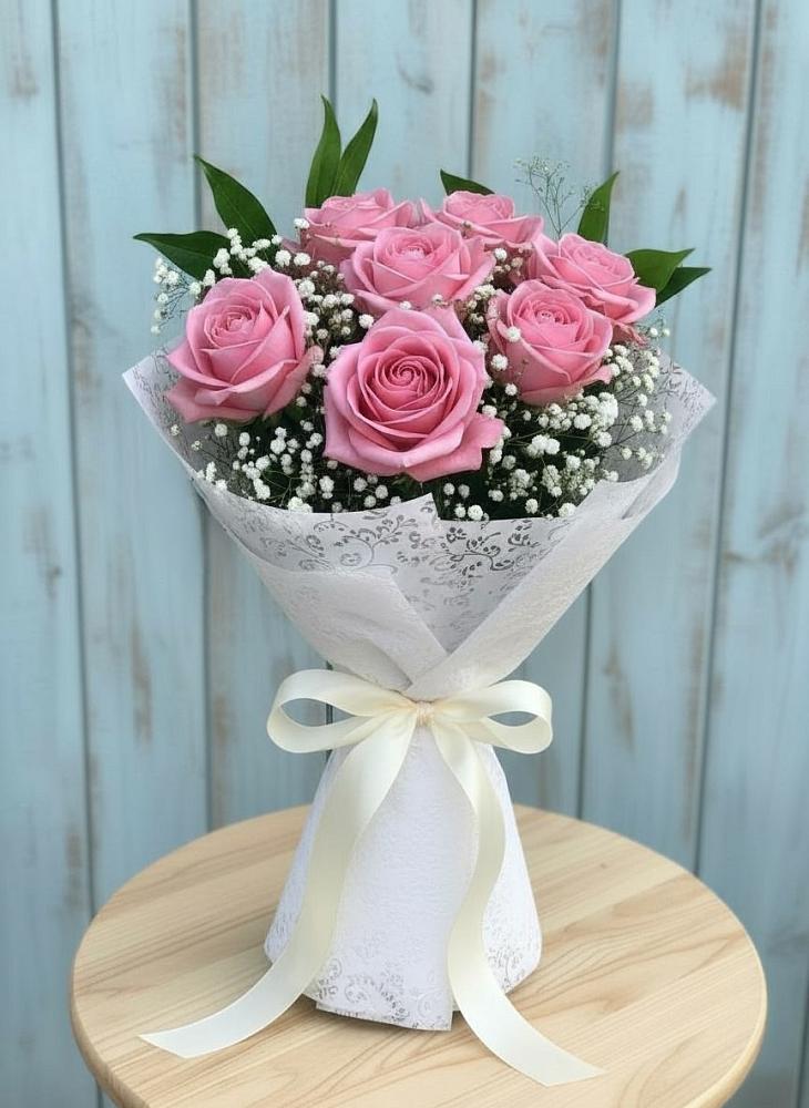 Букет цветов из: Розы в Октябрьском Оренбургская область