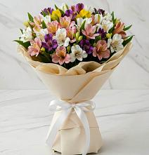 Букет цветов из:  Альстромерии #REPLACE_PRED# Октябрьском Оренбургская область