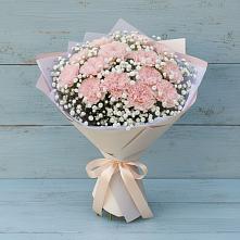 Букет цветов из:  Гвоздики в Октябрьском Оренбургская область