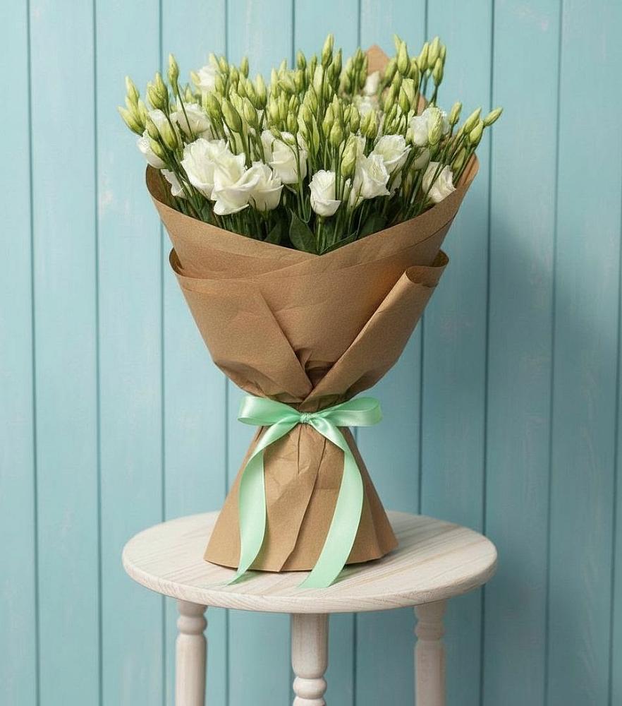 Букет цветов из: Лизиантусы в Октябрьском Оренбургская область