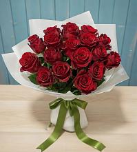 Букет Красные розы в Октябрьском Оренбургская область