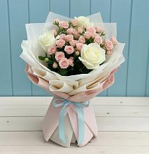 Букет цветов из:  Розы #REPLACE_PRED# Октябрьском Оренбургская область