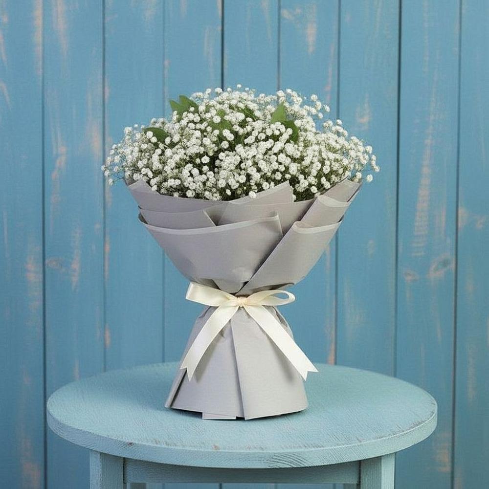 Букет цветов из: Гипсофила в Октябрьском Оренбургская область