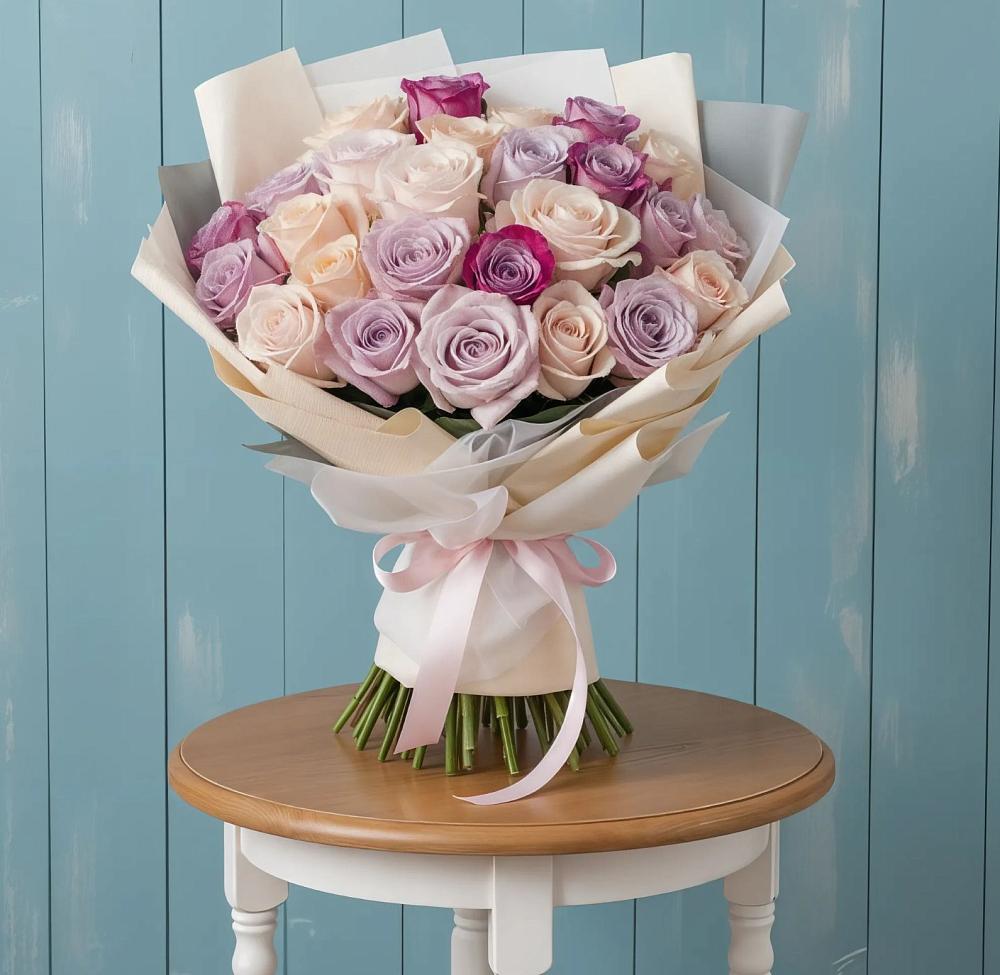 Букет цветов из: Розы в Октябрьском Оренбургская область