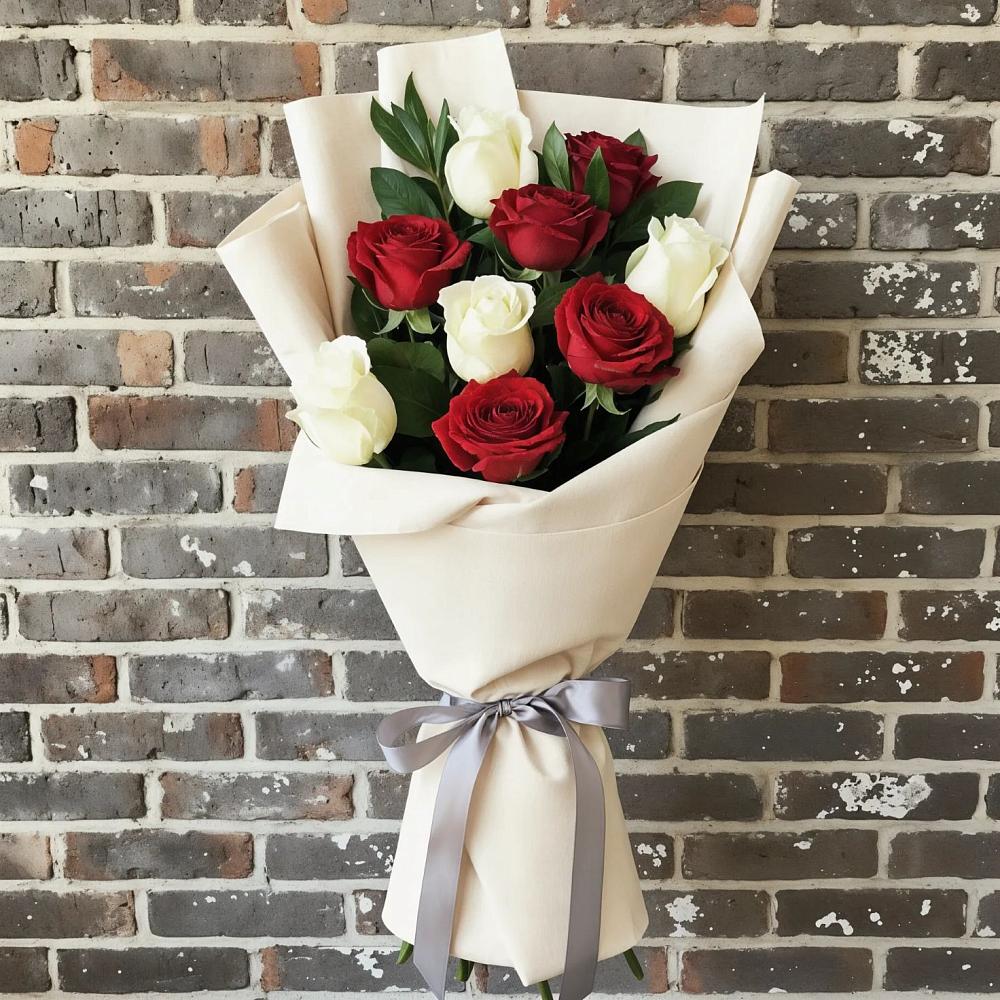 Букет цветов из: Розы в Октябрьском Оренбургская область