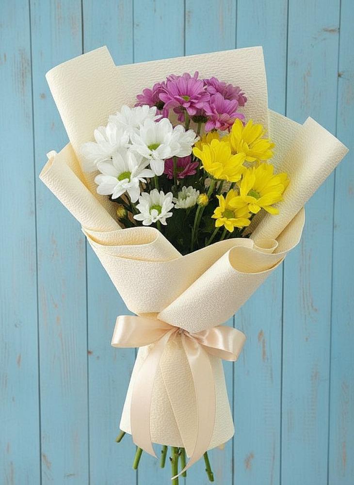 Букет цветов из: Хризантемы в Октябрьском Оренбургская область