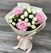 Букет цветов из:  Розы в Октябрьском Оренбургская область