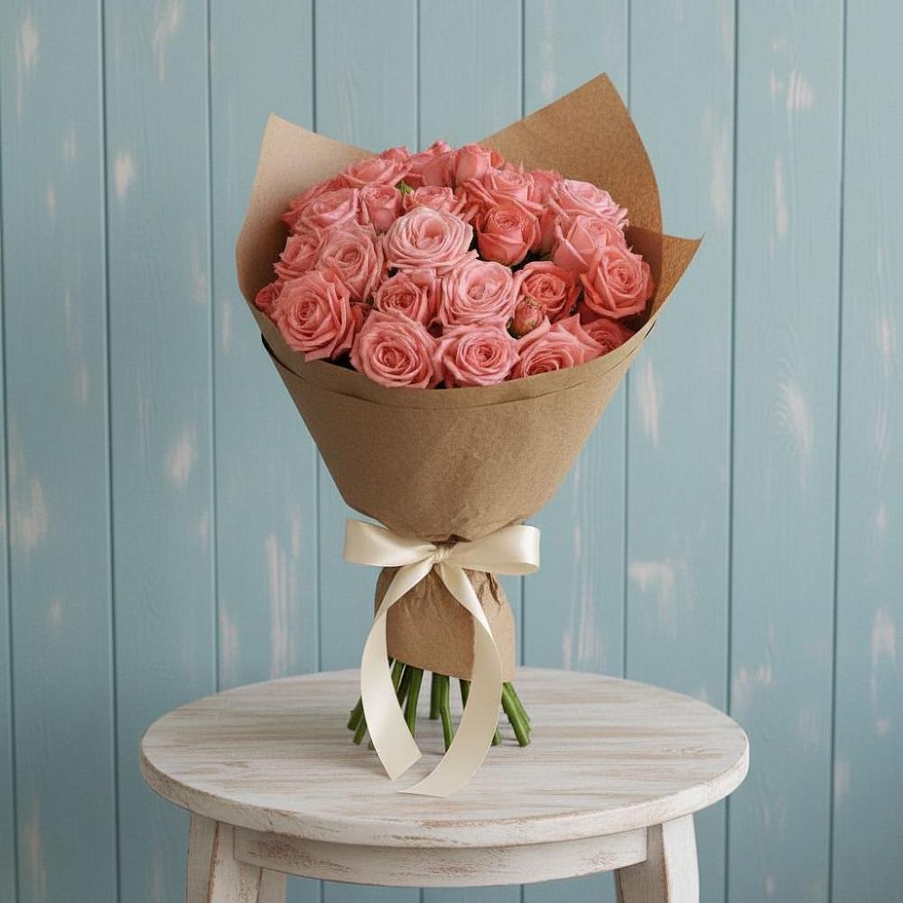 Букет цветов из: Розы в Октябрьском Оренбургская область