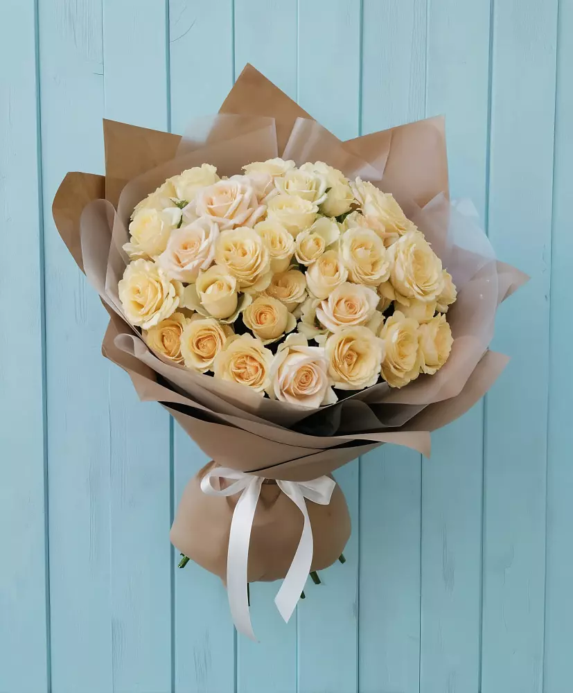 Букет Кремовое облако в Октябрьском Оренбургская область