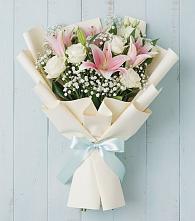 Букет цветов из:  Лилии в Октябрьском Оренбургская область