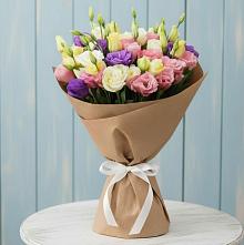 Букет цветов из:  Лизиантусы в Октябрьском Оренбургская область