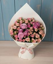 Букет цветов из:  Розы в Октябрьском Оренбургская область