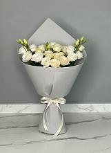 Букет цветов из:  Розы и Лизиантусы #REPLACE_PRED# Октябрьском Оренбургская область