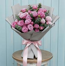 Букет цветов из:  Розы #REPLACE_PRED# Октябрьском Оренбургская область